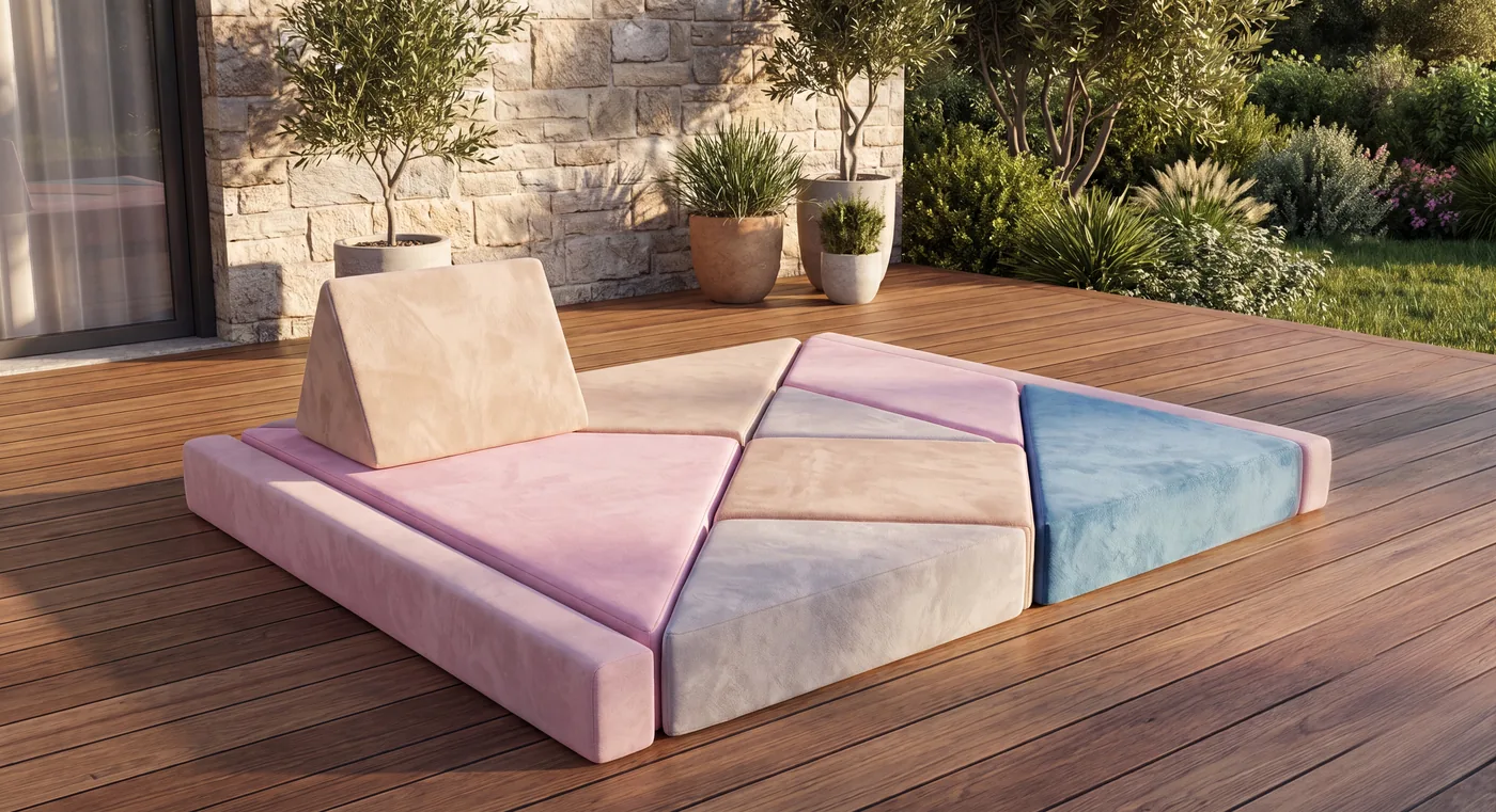 Outdoor beds and loungers